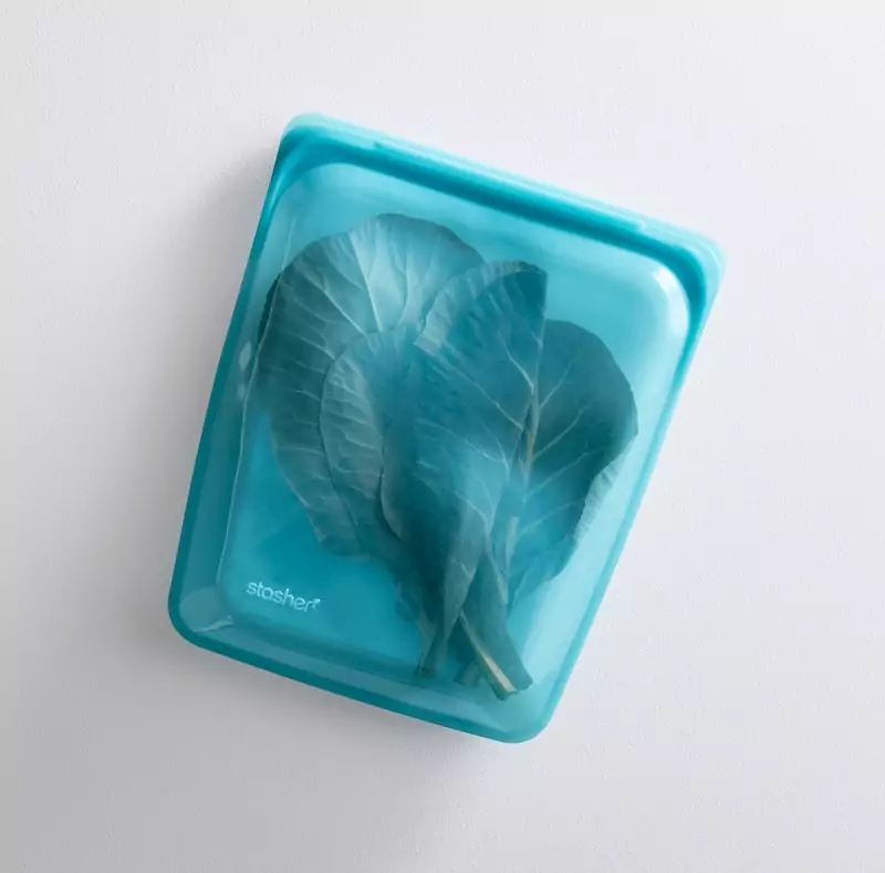 Half gallon stasher reusable silicon storage bag for sous vide