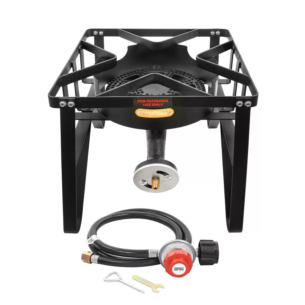 Concord delux outdoor burner for wok cooking