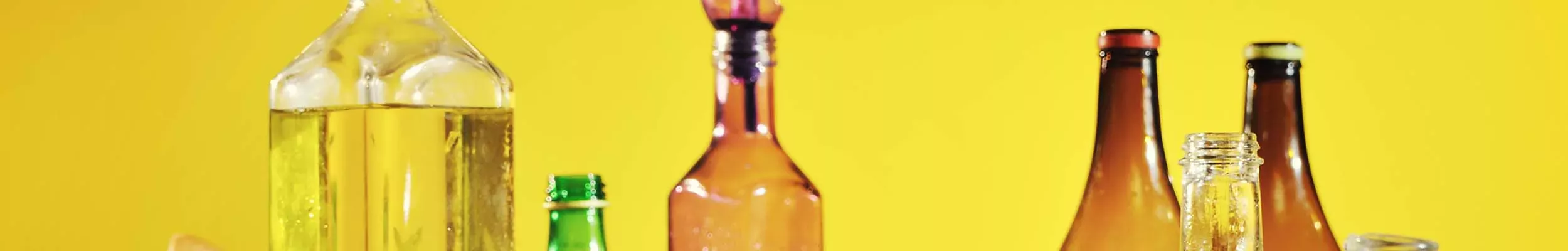 Bottles of different cooking oils, each with a different smoke point