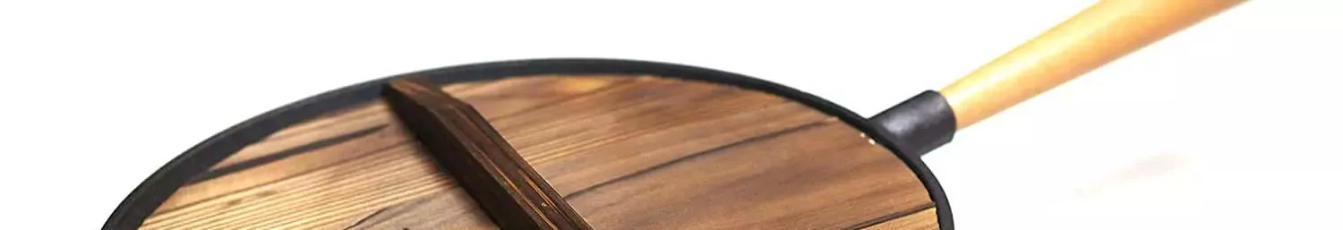 Cast Iron Wok with Lid Cover Image